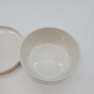 Hankook Korea Floral Covered Bowl 5" x 2-1/4"H Trinket Dish Floral Print